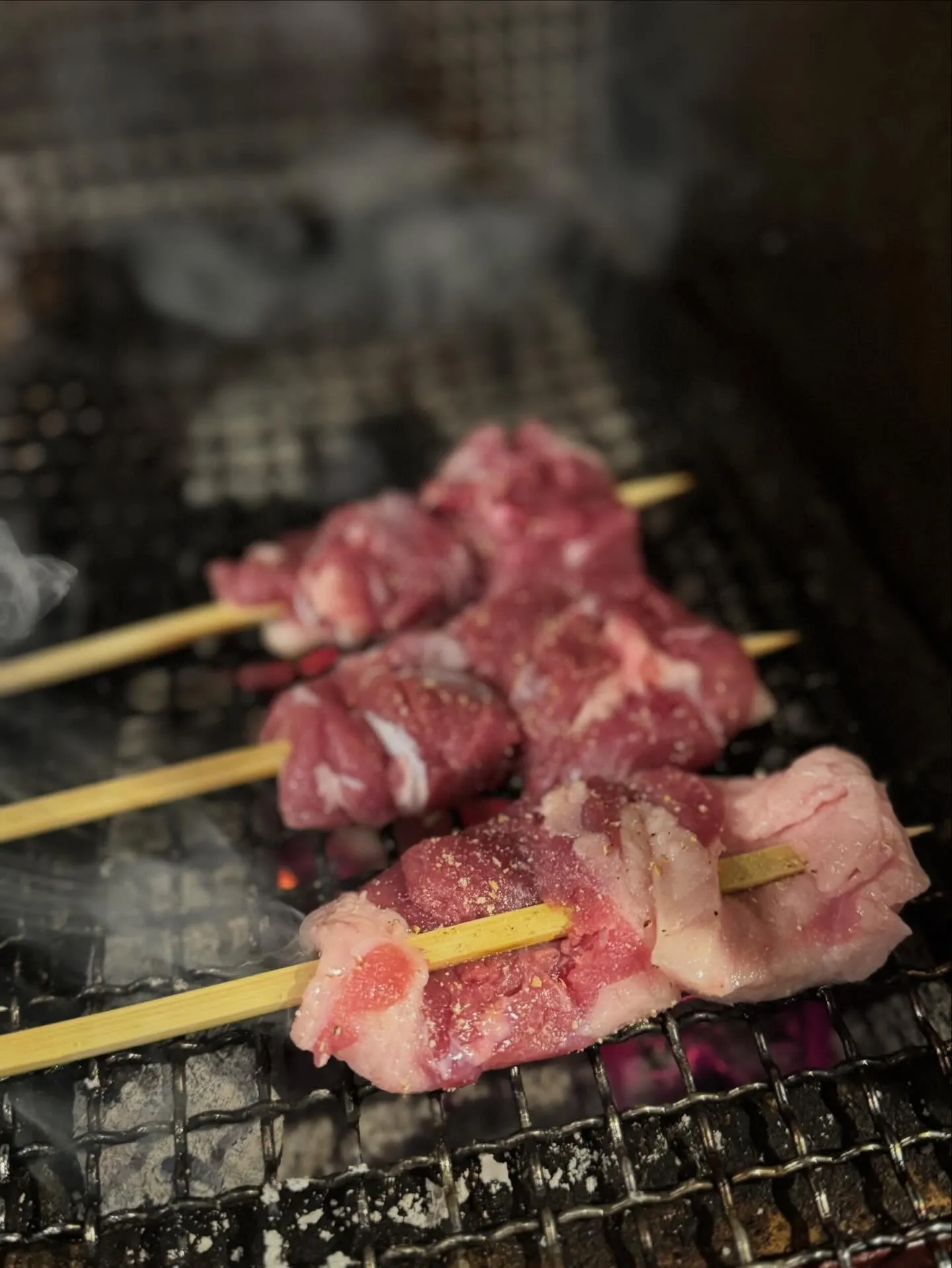 京鴨の炭火焼き焼き鳥